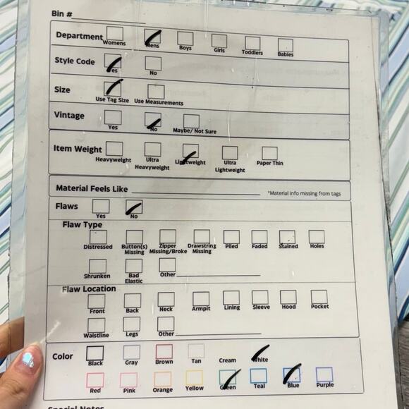 Tommy Bahama Blue White Mens XL Striped Pima Cotton Long Sleeve Button Up Shirt - Picture 10 of 10